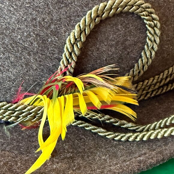 Vintage 1950's Plastino Equestrian riding hat with hat box - Picture 12 of 14